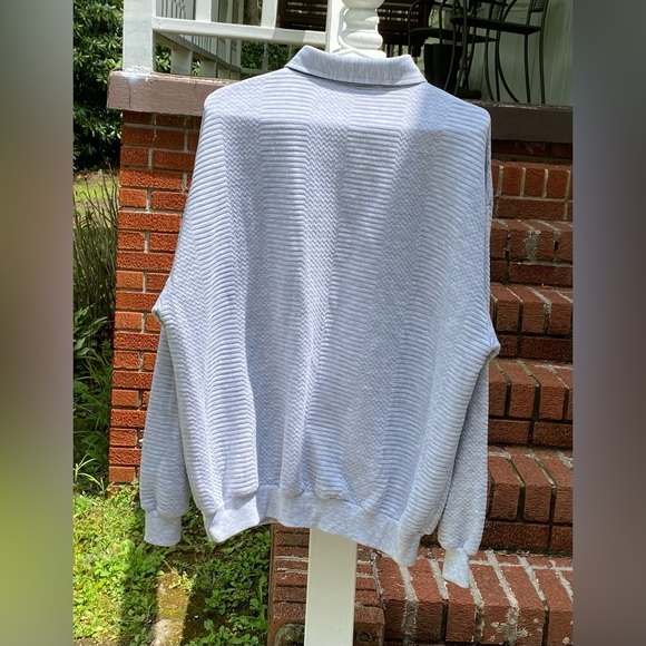 Classics by Palmland Long Sleeve Men's Quilted Polo Size XL - Picture 7 of 16